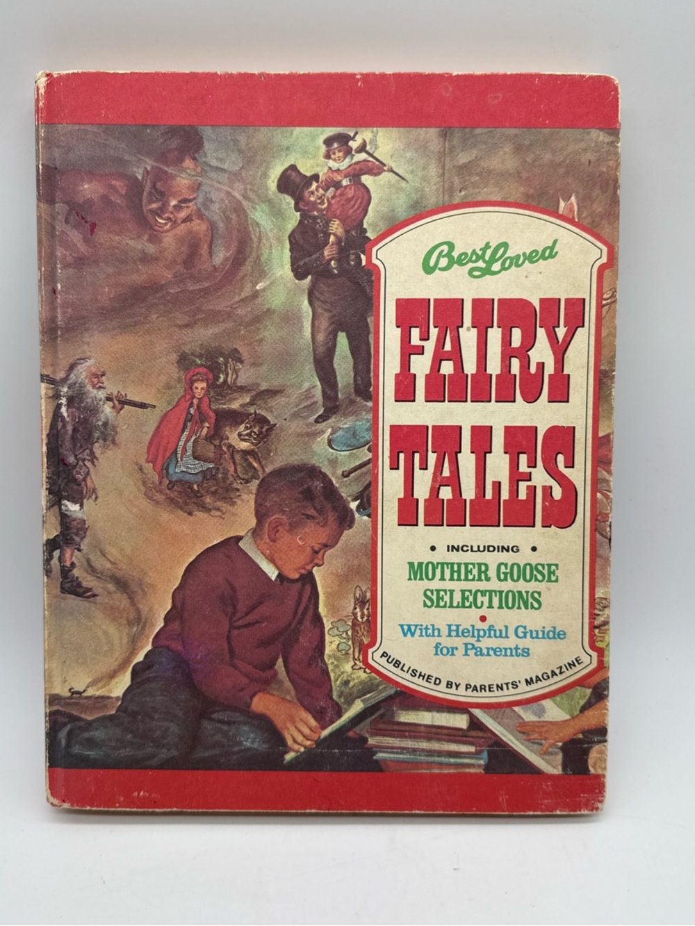 Vintage 1974 Best Loved Fairy Tales Children’s Book Hardcover Parents Magazine
